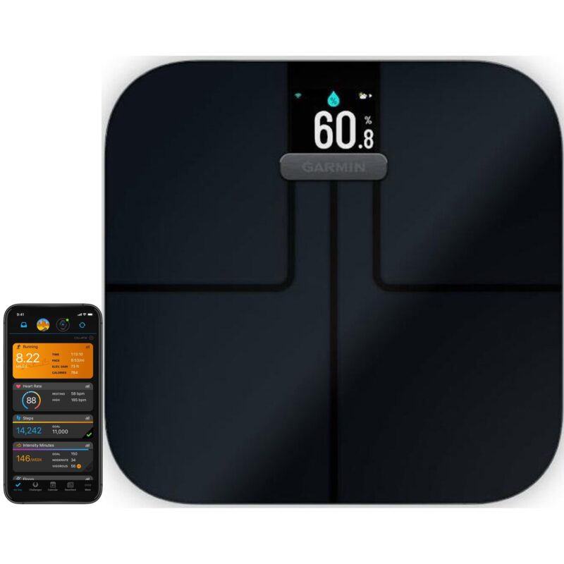 Najlepsze wagi łazienkowe – Ranking Top 10 w 2026 roku 3 Garmin Index S2