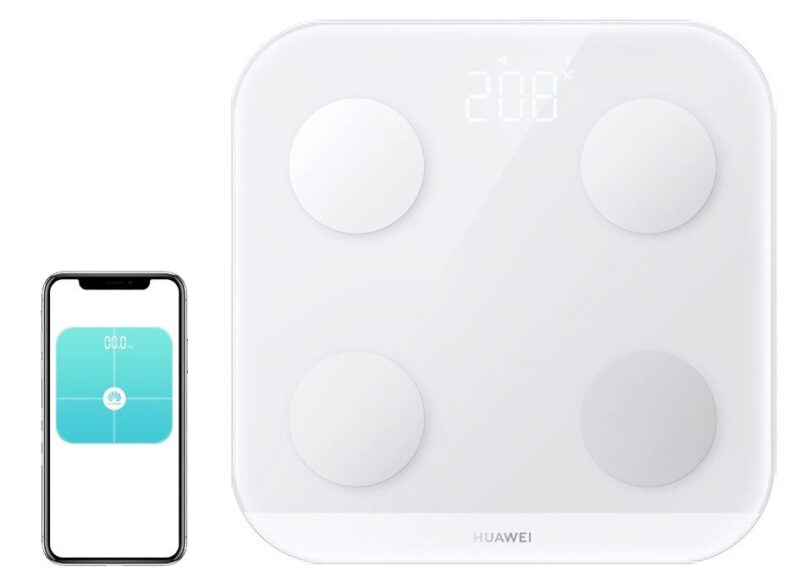 Najlepsze wagi łazienkowe – Ranking Top 10 w 2026 roku 6 Huawei Scale 3