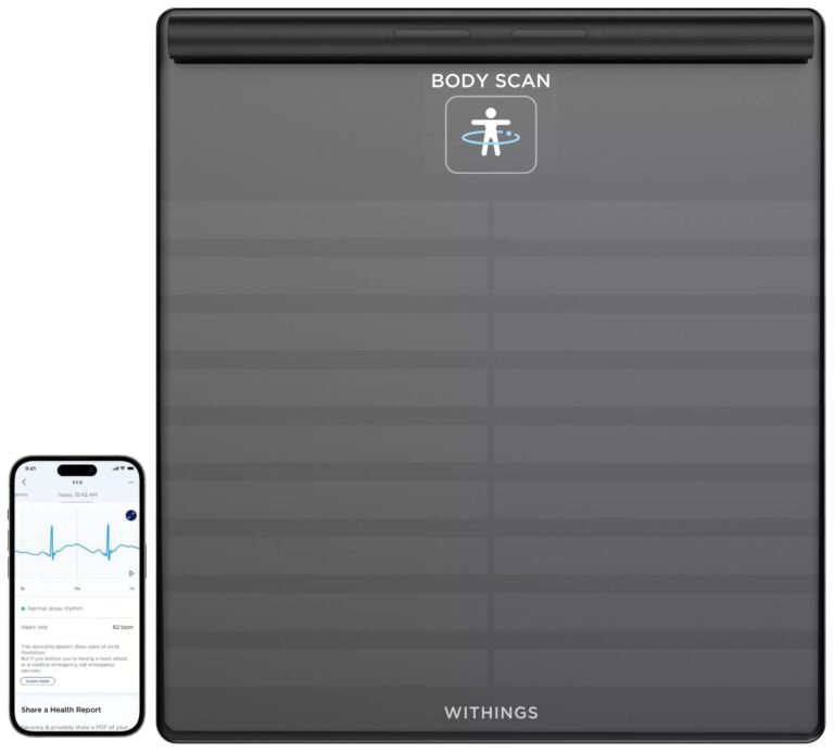 Najlepsze wagi łazienkowe – Ranking Top 10 w 2026 roku 12 Withings Body Scan
