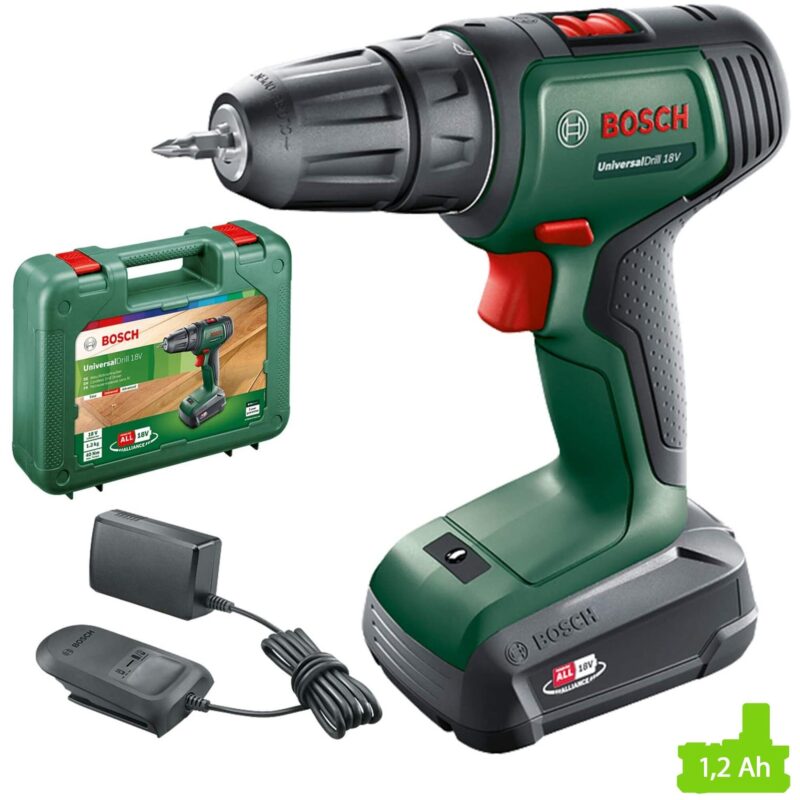 Najlepsze wkrętarki akumulatorowe – Ranking Top 10 w 2026 roku 7 Bosch UniversalDrill 18V